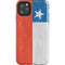 Chile Flag Distressed iPhone Cases